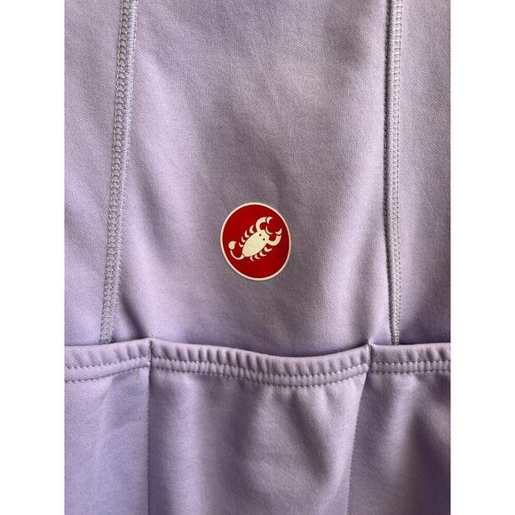 Castelli Performance Cycling Purple Jacket Big Graphic Logo Full Zip small - Picture 6 of 11